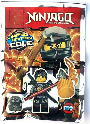 Ninjago Cole - Limited Edition Minifigur (1 Stück) - 10-16 Jahre - Schwarz