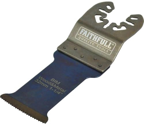 Faithfull Premium Arc CutWood & Metal Bi-Metal Blade32mm