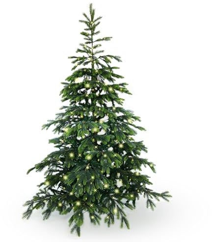 Gartenpirat Künstlicher Weihnachtsbaum BonTree Fichte 180 cm mit Beleuchtung 220 LED warmweiß Christbaum künstlich