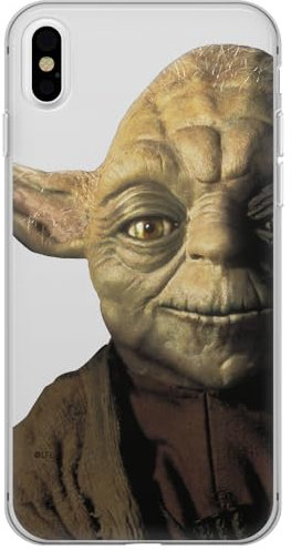 ERT GROUP Handyhülle für Apple iPhone X/XS Original und offiziell Lizenziertes Star Wars Muster Yoda 004 optimal an die Form des Handy angepasst, teilweise transparent