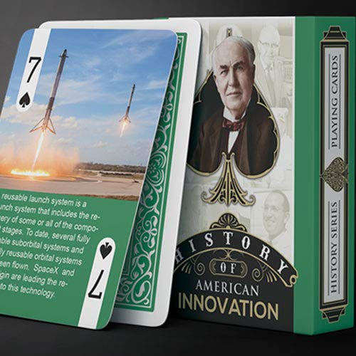 SOLOMAGIA History of American Innovation Playing Cards