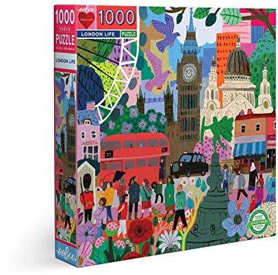eeBoo - Puzzle 1000 pcs - London Life (EPZTLDL)