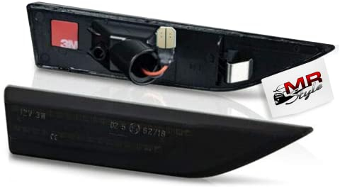 MR-Style LED Seitenblinker Schwarz 7432-1, 2 Blinker kompatibel mit Caddy IV Typ SAA SAB SAH SAJ BJ ab 2015 bis 2020