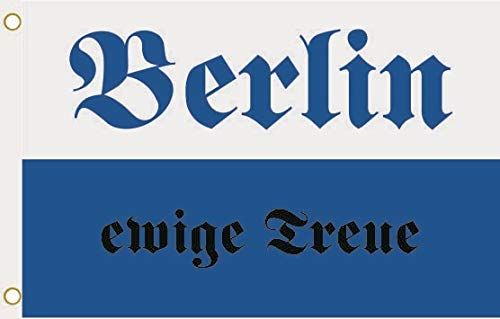 U24 Flagge Fahne Berlin blau-weiß ewige Treue 90 x 150 cm