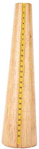 SALUTUYA Strumento per Gioielli Bracciale Ovale in Legno, Strumento per Avvolgere Il Filo del mandrino del Braccialetto, Mandrino per Bracciale in Legno, Strumento per Avvolgere Strumenti