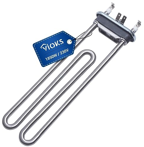 Élément chauffant en spirale de rechange pour machine à laver Bauknecht Whirlpool 481010550891 230 V