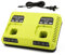 Energup Replacement 2Port P117 Dual Chemistry 18V Battery Charger for Ryobi 18V Battery ONE+ P117 P118 for Ryobi 18V Max Lithium NiCd Battery P100 P102 P103 P105 P107 P108 Ryobi Battery Charger