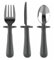 Grabease - Couverts ergonomiques inox 3 pièces