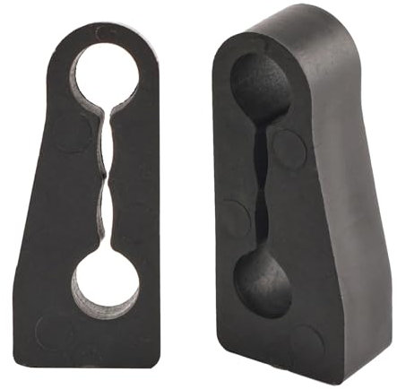 BTFWM Tampon de verrouillage de porte amortisseur de son, for citroën, for C3 C4 C5 DS3 DS4 DS5 Picasso Berlingo, arrêt de cliquetis, insonorisé, grincements, joint sourd Couvercle de serrure de porte