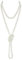 Weiß Perlenkette Lang,8mm Imitation Pearl Necklace,180cm Lang Vintage Lange Perlenkette Modeschmuck,Retro Perlen Kette,Lang Perlenkette Weiß,Pearl Necklace Women,für Damen Männer