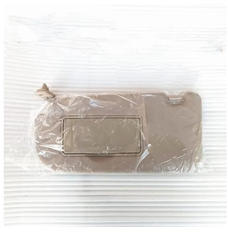 Viseras Parasol para kia 2004-2009 para sportage Visera Solar para SPORTAGE Parasol Interior 8520103010 8520203000 Parasol para Coche Parasol De Coche For Lado(Left Beige)