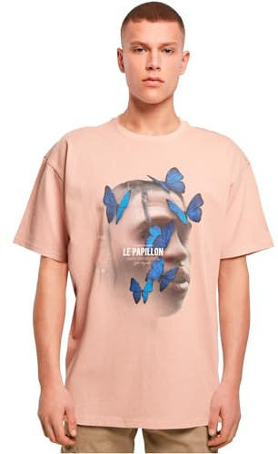 Mister Tee Herren Le Papillon Oversize Tee