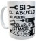 Los Eventos de la Tata - Regalo original para abuelos - Regalo día del Padre (Taza Abuelo Arregla Blanca)