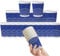 pafnisoin 100 Stück kaffeebecher Pappbecher 250ml Papierbecher Kaffeebecher Party Becher Trinkbecher Einwegbecher Kaffebecher Pappe(Blau