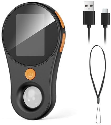 Aezzybe Mikroskop für Kinder 500x professionelle Beobachtungslupe, 200 W Pixeldefinition Digitalmikroskop, Handymikroskop ideal für Outdoor-Erkundungen und Bildungsforschung