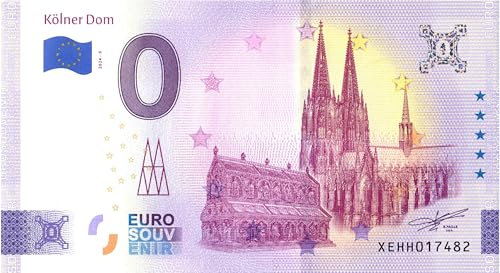 0 Euro Schein Kölner Dom IX · Dreikönigenschrein · Deutschland · Souvenir o Null € Souvenirschein ·