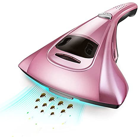 PAHION Milben Staubsauger UV-Licht-Milbensauger Antibakterieller Milben Handstaubsauger Mit HEPA-Filterung Und 10Kpa-Absaugung Matratzen-Staubsauger Für Matratzen, Kissen, Sofas, Teppiche 400W