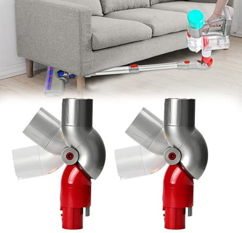 2 Stück Flex Adapter für Dyson Staubsauger V7 V8 V10 V11 V15 Unterer Adapter für Dyson Ersatzteile Biegeadapter für Dyson Wischaufsatz Reinigen Sie Die Unterseite für Dyson Zubehör