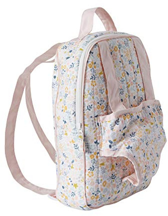 VERTBAUDET Sac à Dos Porte Poupon Fleurette TU