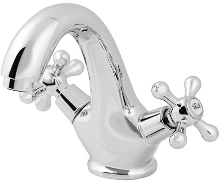 GoodHome Mélangeur de lavabo chromé Etel MA1180 polie