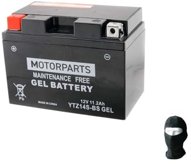 BATTERIA YTZ14S 12VOLT 11,2AH AMPERE MOTORPARTS SPEDITA GIA' PRONTA E CARICA COMPATIBILE CON BENELLI TRK 702 X 700 anno dal 2023 al 2025 BATTERIE PER MOTO SCOOTER 150X87X110MM