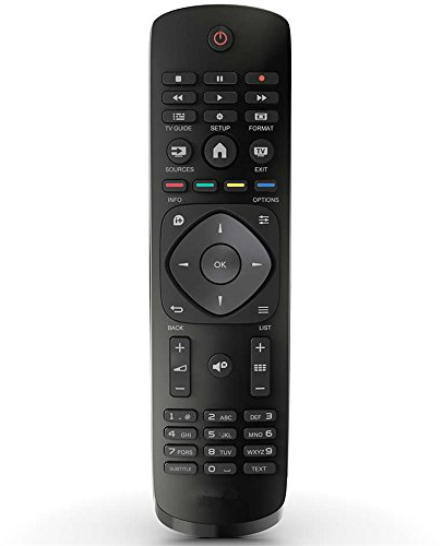 Mando a distancia para Philips UHD LED TV 43PUH4900/88 43PUK4900/12 43PUT4900/12 49PUH4900/88 49PUK4900/12 49PUT4900/12 55PUH4900/88 - -