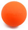 Massage-Ball [6cm Durchmesser] - Als Lacrosse-Ball und Faszien-Ball zur Selbstmassage und zur Triggerpunkttherapie (genaue Behandlung von Verspannungen) geeignet (Orange)