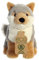 Aurora World Aurora, 35006, Eco Nation, Wolf, 24cm, Plüschtier, (Grau/Weiß/Braun)