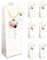 PremiumLine Geschenktüten Flaschen, 6 Stück | Flaschentüten für Wein, Sekt, Champagner | mit Kordel + Namenskarte | Geschenktaschen Motiv: Weinflaschen, B:12cm x H:39cm x T:10cm