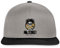Spreadshirt Holzkunst Scholz Merch Totenkopf Und Mehr Snapback Cap, One Size, Graphit/Schwarz
