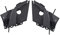JESYMBX Para Honda Civic 2006-2011 frontal de la cubierta superior del panel de la rejilla del limpiaparabrisas par de ventilación
