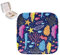 Schmuck-Organizer-Box PU-Leder Kleine Schmuck-Kasten Navy Koralle Seestern Blätter Bunt