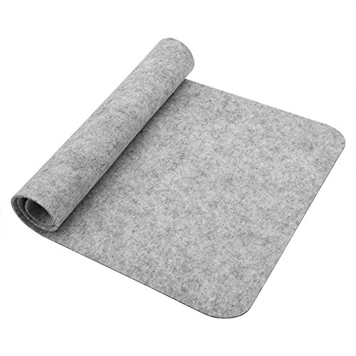 Tapis De Souris,Tapis de Souris Gris,Tapis Bureau en Feutre 60X35Cm,Dawntrees Mauspad,Tapis De Souris Feutre,Tapis De Table Tapis,68 33 Cm Table Tapis De Souris Bureau Bureau Ordinateur Portable Tapi