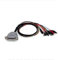 Dasertoe 3 LED-Leuchten, DB25 ECU Bank-Pinout-Kabel für SM2 PRO J2534 VCI Lesen und Schreiben ECU BATT VCC KLINE CAN-L