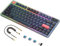 AJAZZ AK832PRO Mechanische Tastatur mit Smart Screen, ultradünne 75% Low Profile Wireless Tastatur, unterstützt Bluetooth 5.1, 2.4G und Kabelverbindung, K3, kompatibel mit Windows und Mac OS