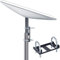 Raymall Masthalterung für Starlink V2 & V1, Antenne Starlink Pole Bracket Adapter mit U Bolt Pole Clamp Bracket Kit, Heavy Steel TV Satellite Dish Pipe Pole Clamp for Starlink Pole Mount