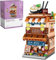 LOZ Haus Mini-Baustein-Set Ramen Shop Klemmbausteinmodell 1654, Miniblocks Set