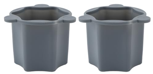 2-teiliger Dampfgarer-Kamin, Multifunktionaler Hauptsockelteil der Küchenmaschine, Tragbarer ABS-Kochmixer-Topfsockel, Dampfzirkulations-Kochmixer-Ersatzsockel für Thermomix