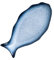 KICHOUSE 14 assiette de poisson en forme de vaisselle assiettes plateau avec assiette de service alimentaire plat à poisson grand plat de service Plaque céramique Sky-blue