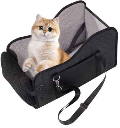 Siège Auto Pour Chien | Siège Voiture Pour Chien Jusqu'à 6kg - Coussin Nacelle Pliable Transportable Pour Camion Banquette Arrière Poussette Intérieur Extérieur