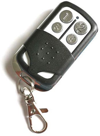 Handsender/Fernbedienung 4 Kanal 433MHz kompatibel mit Faac 433LC / 787452 / TE4433H / XT2 / XT4