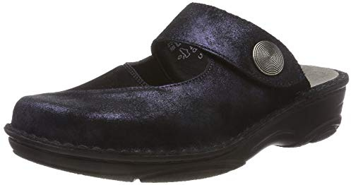 Berkemann Damen Berkoflex Clogs Leder/Stretch medium Fußbett: herausnehmbar