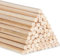 Tiges longues en bambou pour loisirs créatifs, Bâtons de bambou (6 mm x 55)