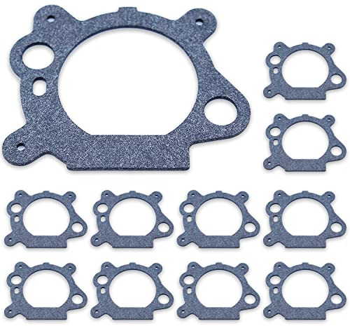 10 Stück Vergaser Dichtungen für 272653 795629 272653S, ADEFOL Vergaserdichtung Luftfilter Ersatzteile Passend für Motoren der Serien 625-675
