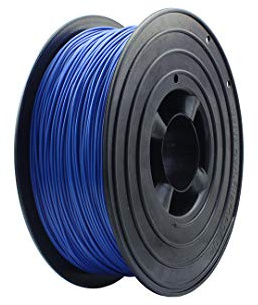 3D Drucker Filament 1kg PLA 1,75mm ⌀ Durchmesser Spule Rolle 1000g Made in DE (Blau RAL5005)