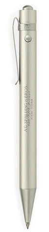 Roller-Stift Spalding & Bros, Einzelbett, flüssig, aus Aluminium, Code 170125P828