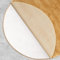 LILENO HOME Teppich-Unterlage rutschfest [160 cm rund] aus Vlies dünn - Anti-Rutsch-Matte zuschneidbar - Antirutschmatte Teppich Stopper - Universal Teppichunterlage - Rutschmatte Teppichstopper