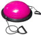 OcioDual Balance Ball, Balance Trainer, Halber Fitnessball für Gleichgewicht, Propriozeptive Plattform, Rutschfester Ball mit Inflator und Widerstandsbändern, Halber Gymnastikball, Rosa