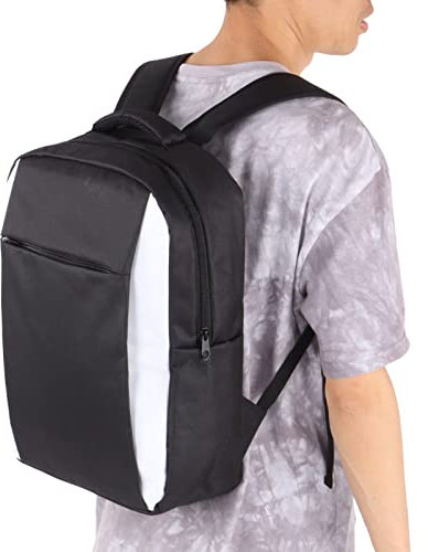 Mochila para Consola de Juegos, Estuche de Viaje Impermeable a Prueba de Golpes de Tela de Nailon, Auriculares Y Accesorios para Juegos