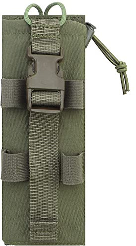WarmHeartting Tactical Molle System PRC 152/148 Drop-down Radio Pouches Walkie Talkie Radio Pack Interphone Holster Carry Bag